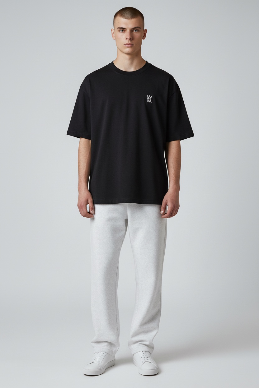 Black Oversize Tee - Image 4