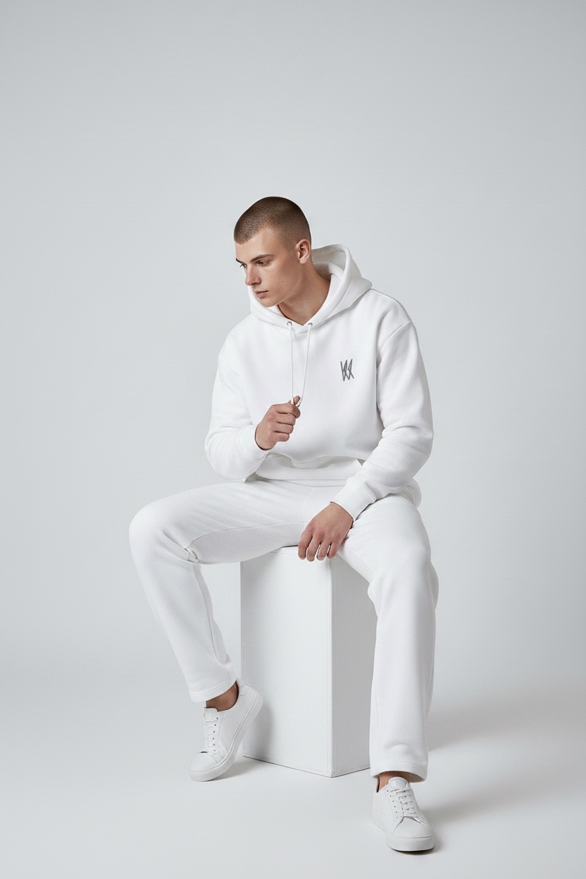 KAKATOXIC - Unisex White Hoodie - Image 3