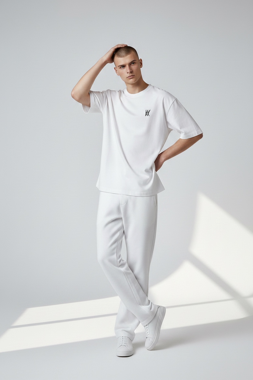 White Oversize Tee - Image 2