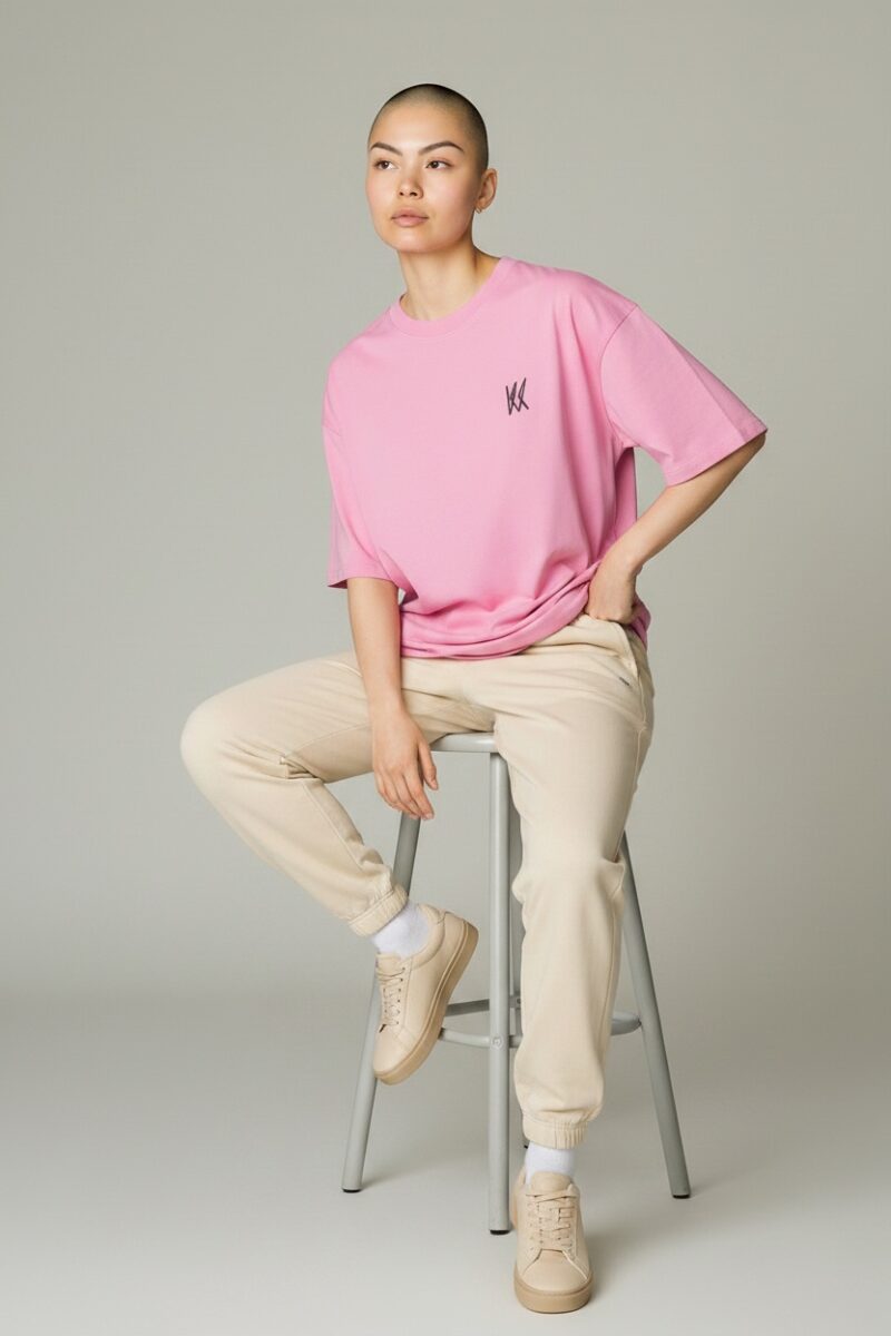 Pink Oversize Tee